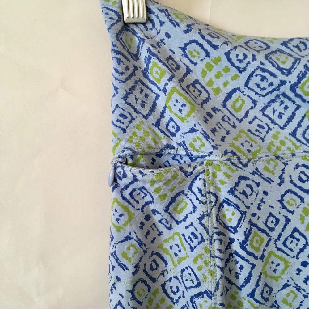 Royal Robbins blue green travel hiking skirt XS - Picture 3 of 5